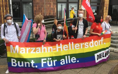 #MarzahnLiebt – Der Marzahn Pride zieht durch seinen Bezirk.