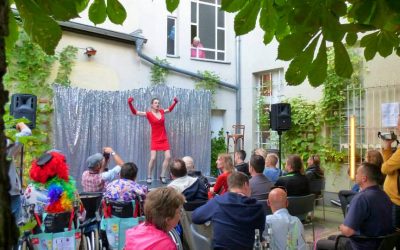 Unterstützung beim AHA-Terrassenfest 2021