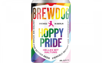 CSD und BrewDog enthüllen „Hoppy Pride“ Sieger-Design