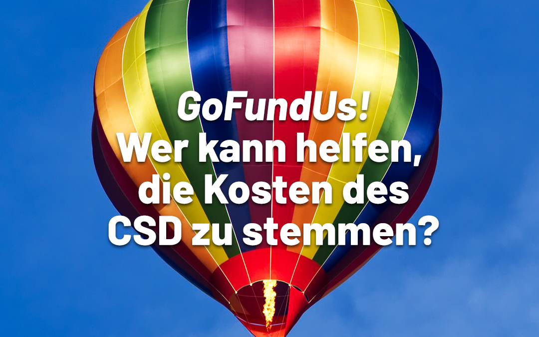 Berliner CSD e.V. GoFundMe-Kampagne gestartet