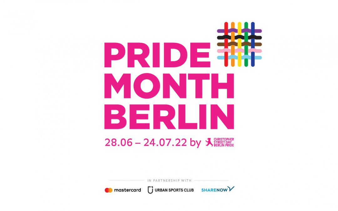 Berliner CSD e.V. richtet 2022 1. Pride Month Berlin aus!