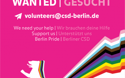 Volunteers gesucht!