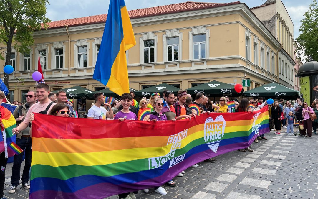 Baltic Pride in Vilnius in Partnerschaft mit CSD Berlin