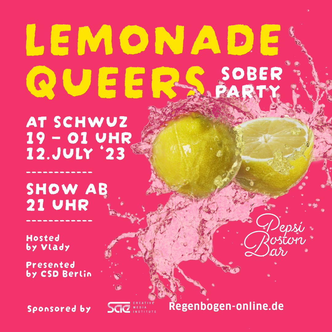 Lemonade Queers – Sober Party