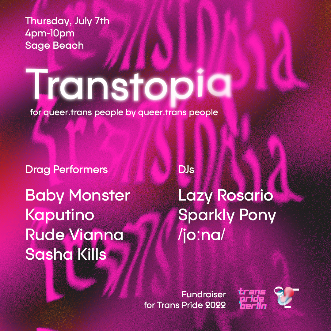 Transtopia – Fundraising for Transpride