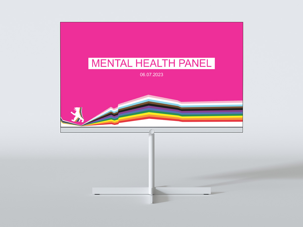 Wie kannst du für deine mentale Gesundheit sorgen? – Queeres Mental Health Panel