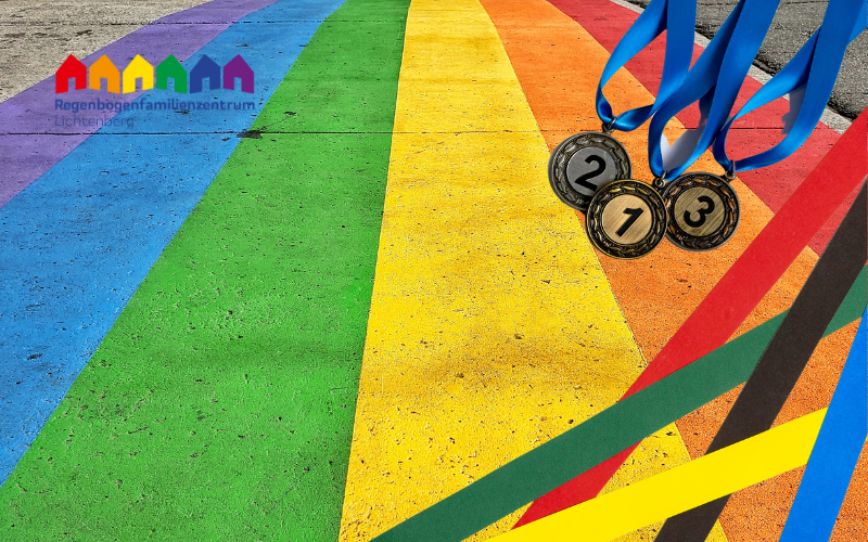 Regenbogen-Olympiade: Aktions-Nachmittag für Familien