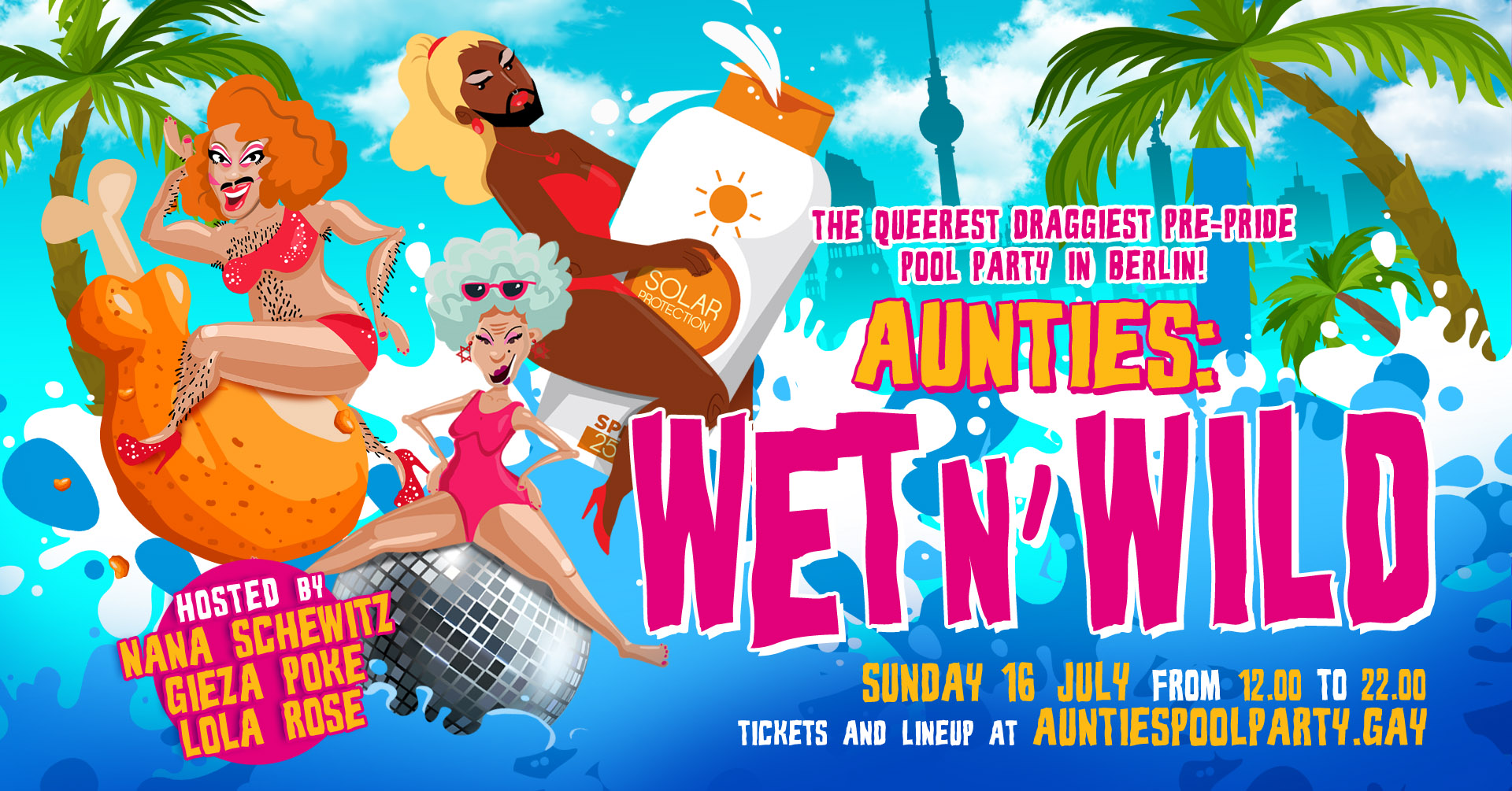 Pool Party by Aunties: Wet n Wild!