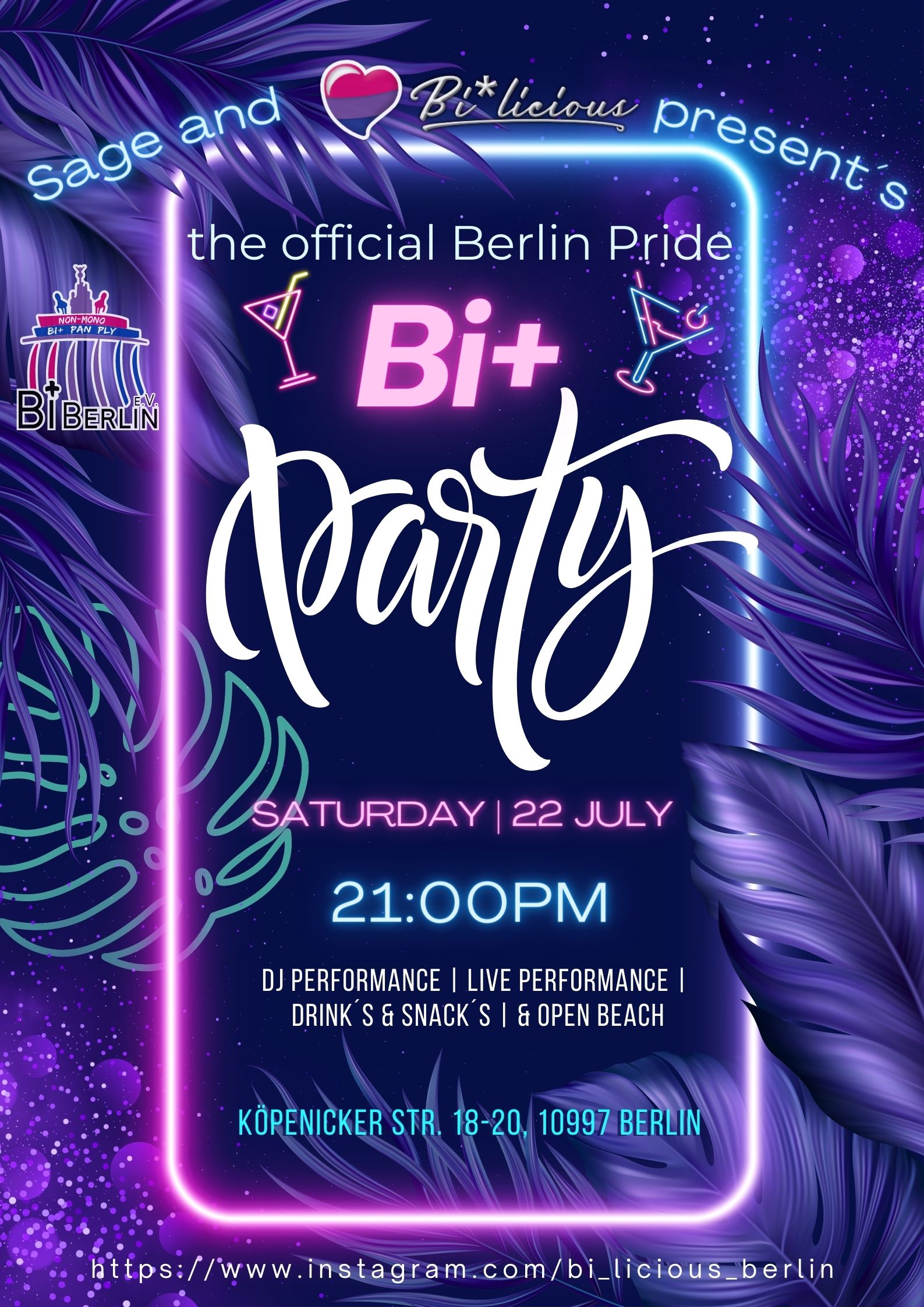 Bi*licious Pride Party