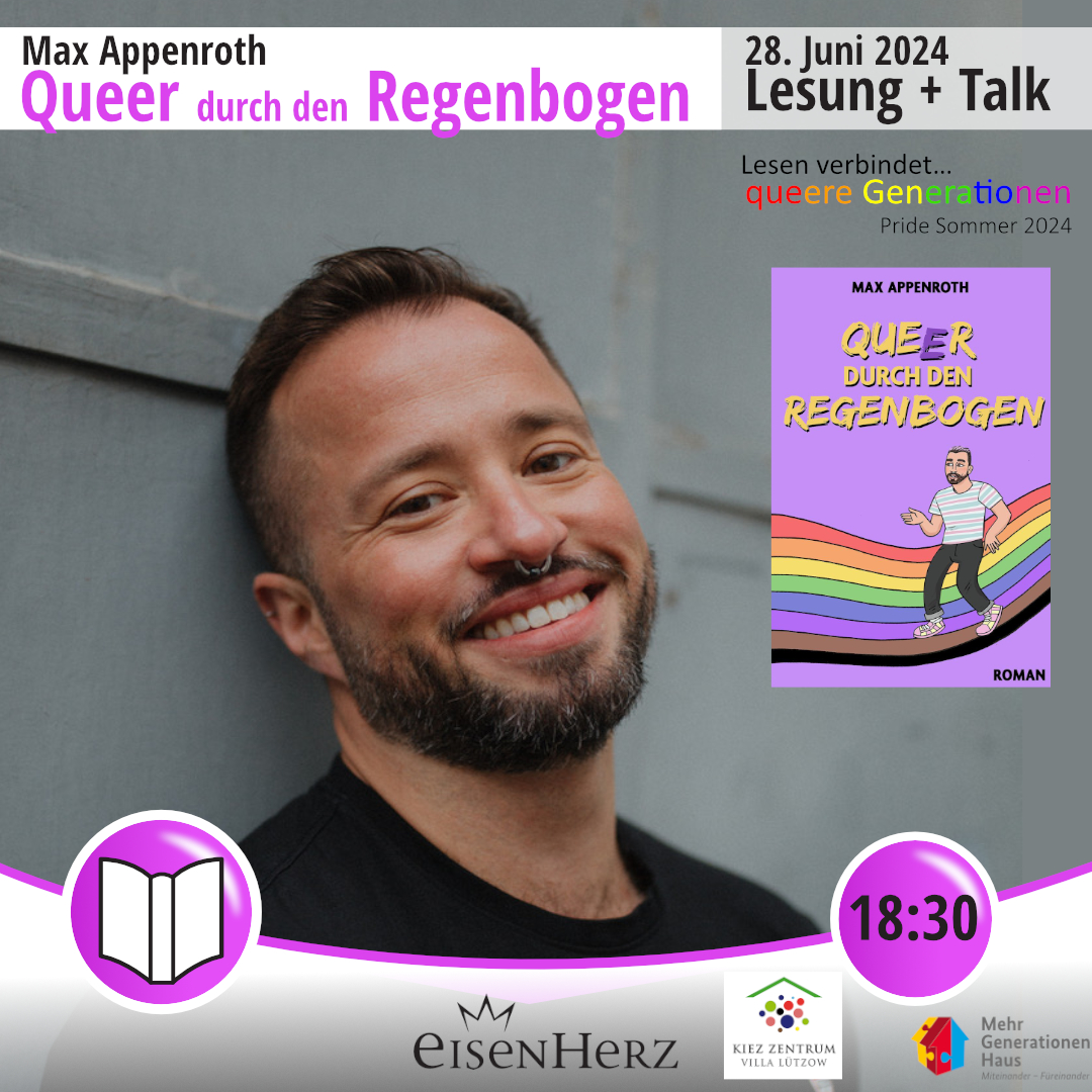 Lesung & Talk mit Max Appenroth