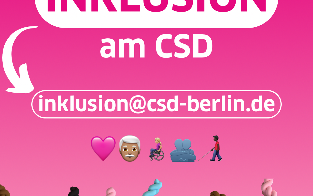 Das Thema Inklusion beim Berliner CSD