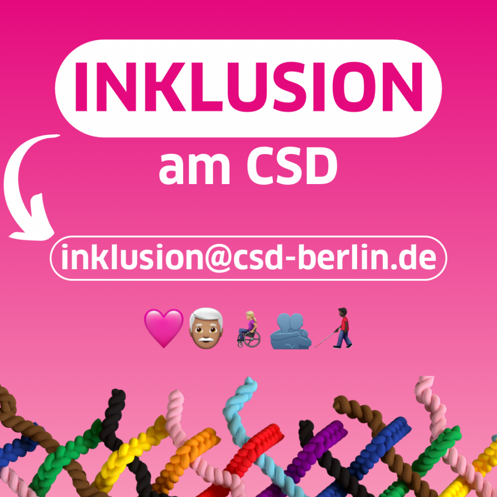 Das Thema Inklusion Beim Berliner CSD Berlin Pride CSD Berlin 26 07 Das thema inklusion beim berliner csd berlin pride csd berlin 26 07
