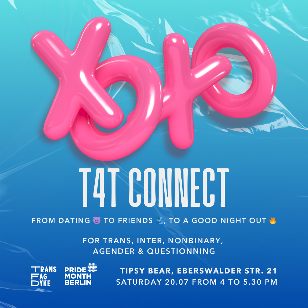 XOXO T4T connect !NEW TIME AND LOCATION!