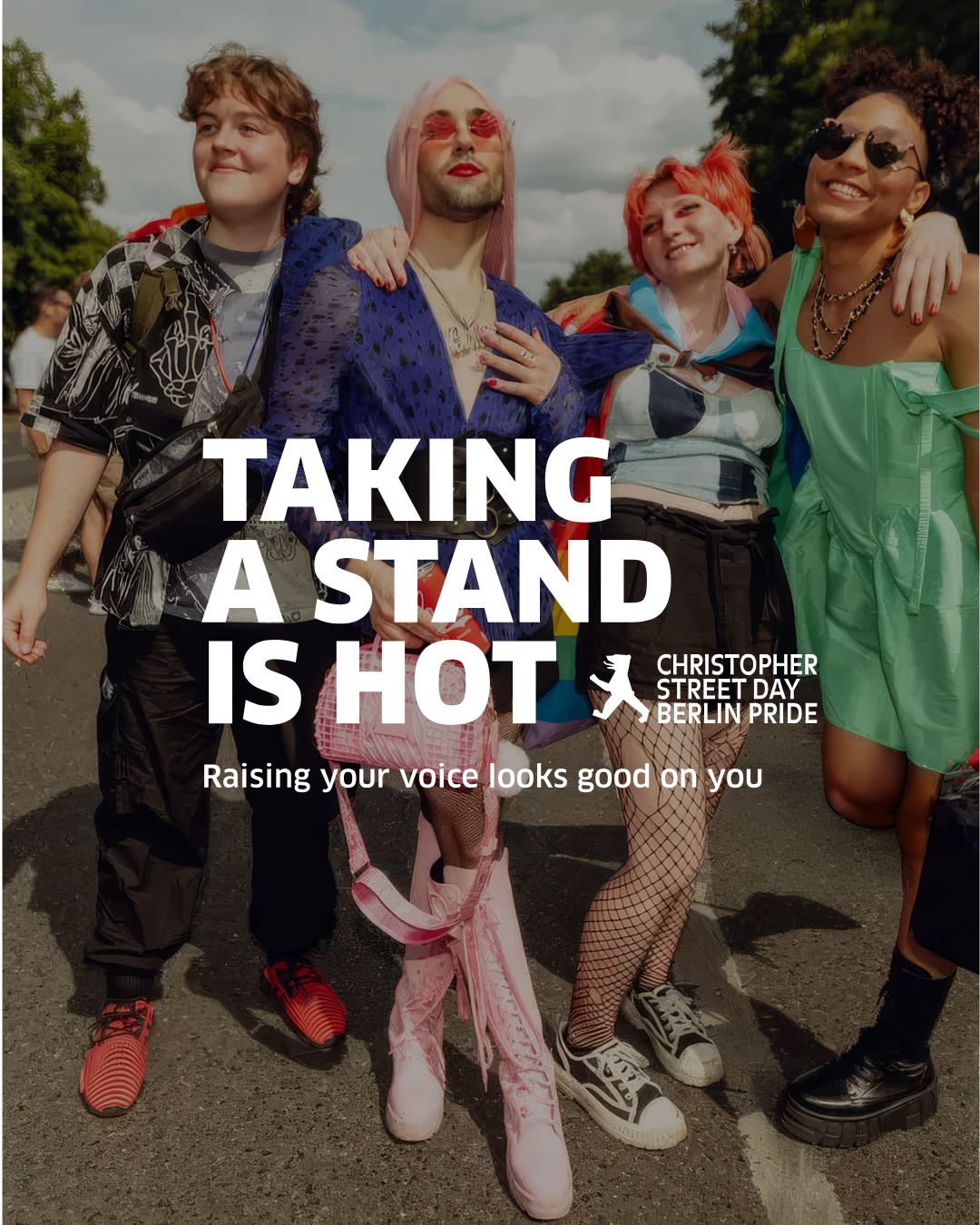 Haltung ist Hot Kampagne Grafiken