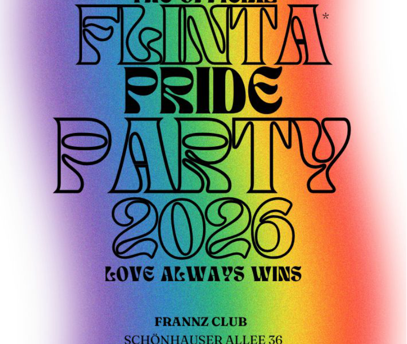 LOVE ALWAYS WINS – Offizielle CSD FLINTA* Party by queer garten