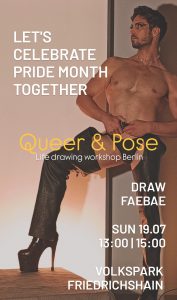 Queer & Pose Berlin: Life drawing workshop