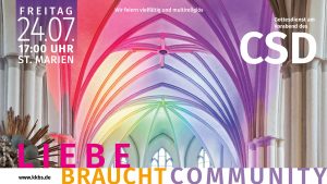 Liebe braucht Community - multireligiöser Gottesdienst
